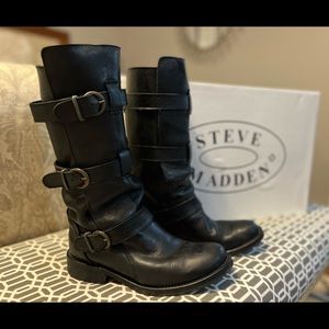 Steve Madden motorcycle boots